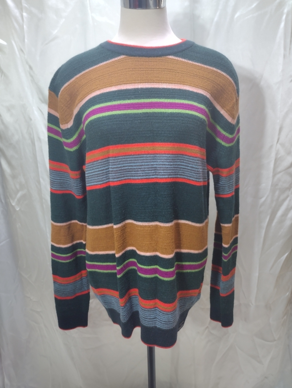 SCOTCH & SODA  Crewneck All Day Wear Striped Sweater Multicolor XL